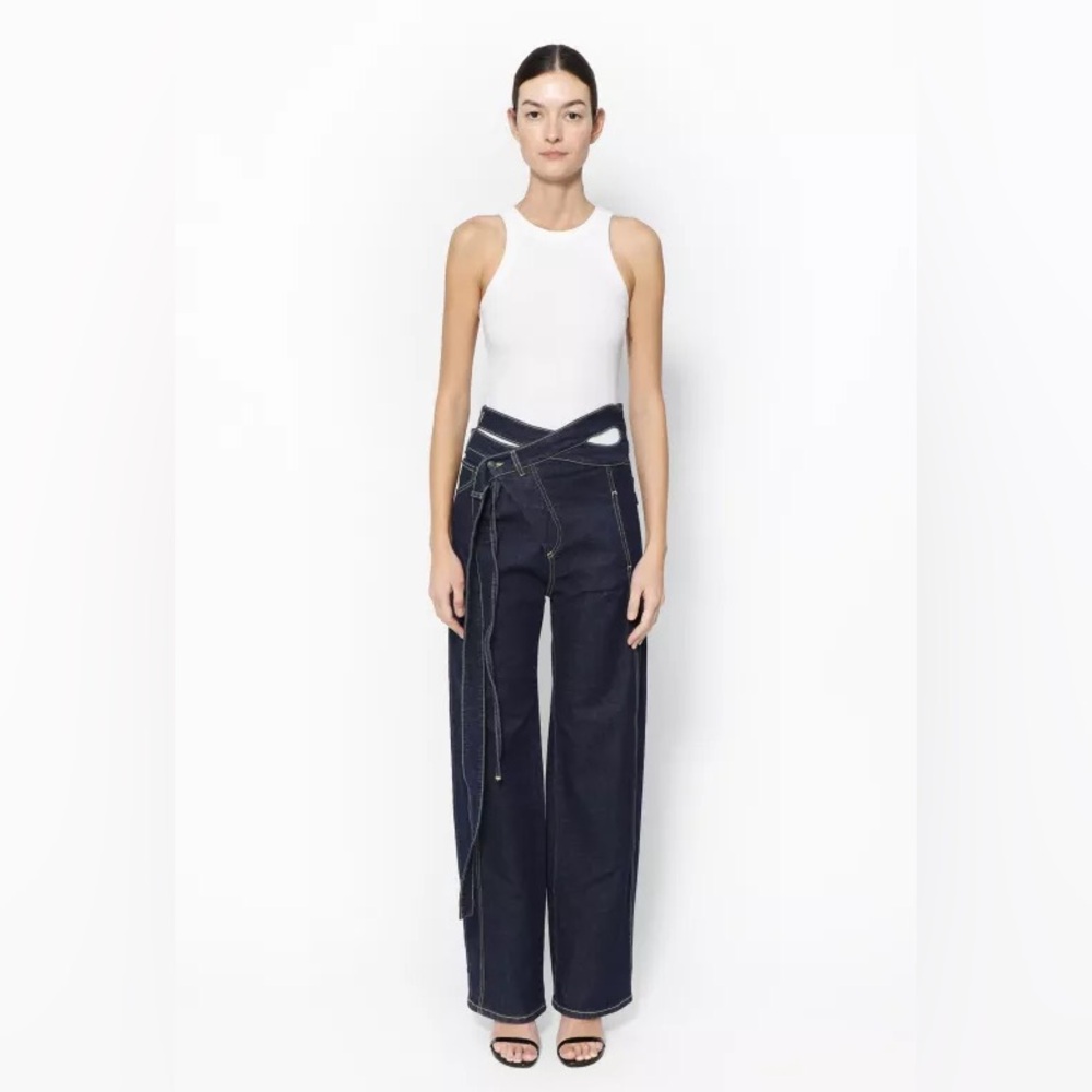 ▪️ Ottolinger SSENSE Exclusive Black Wrap Jeans